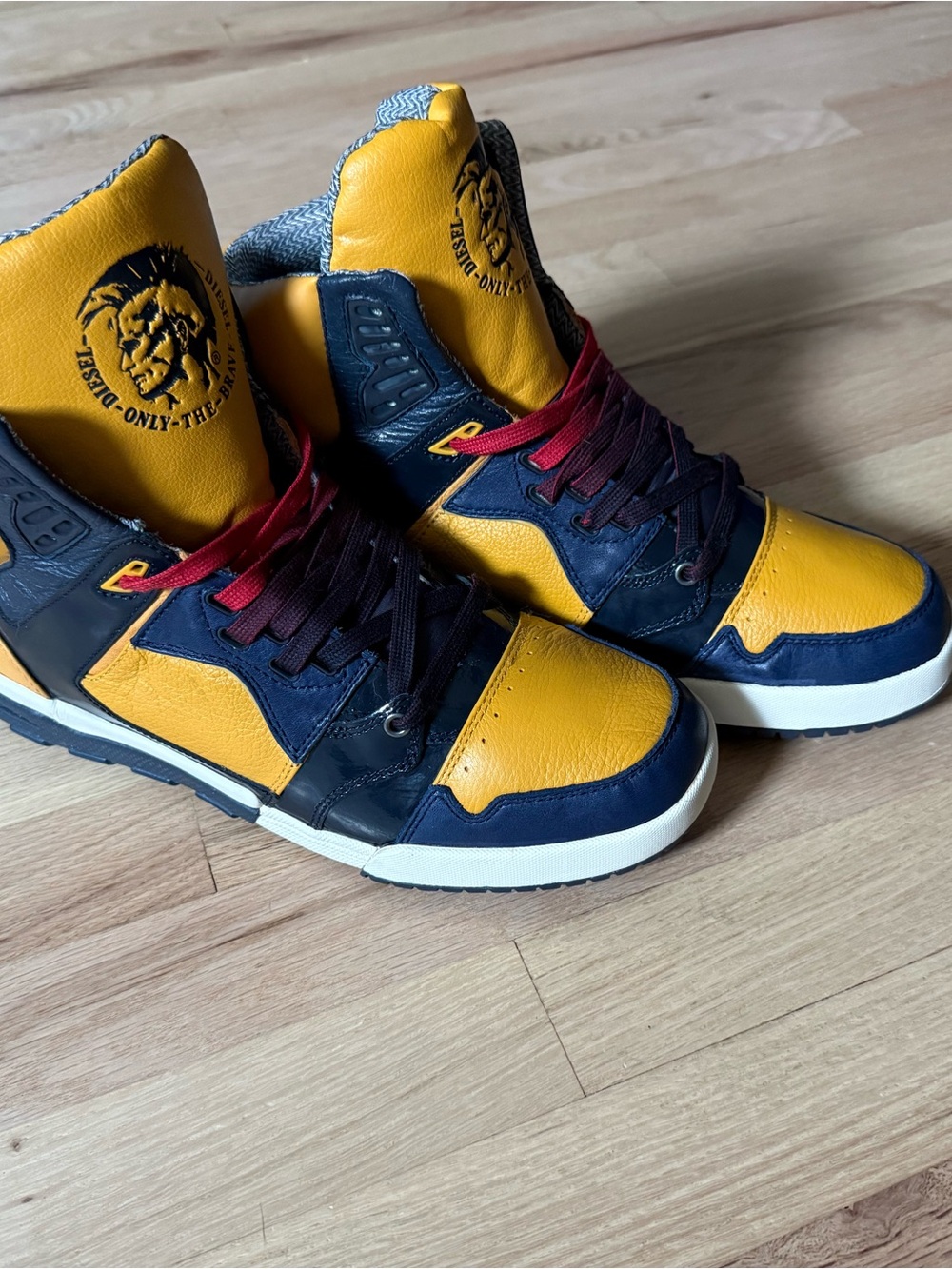 Diesel Limited Edition I'm Pression Mid Strap Sneakers Men's 10.5 NWOB
